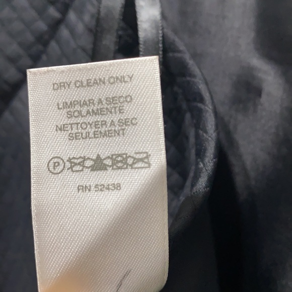 LIZ CLAIBORNE SUITS: BLACK/LINED/REAR ZIP/MIDI SUIT SKIRT SZ 16 - Picture 8 of 11